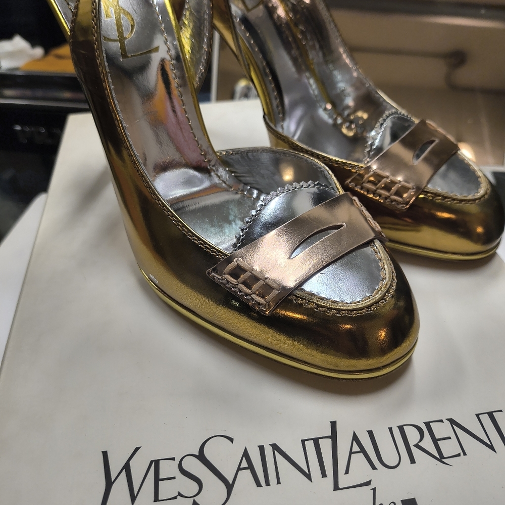 Saint Laurent authentic heels 7 - Picture 12 of 12